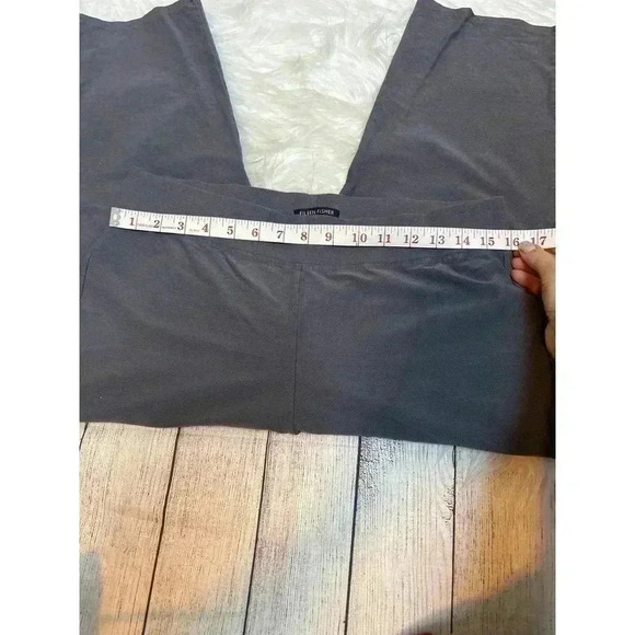 Eileen Fisher Cropped Dress Pants Gray Size M - Picture 4 of 8